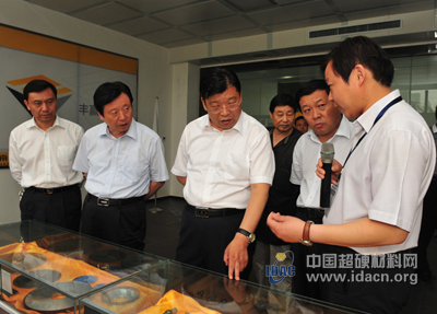 河南省副省长张广智莅临柘城惠丰参观指导工作