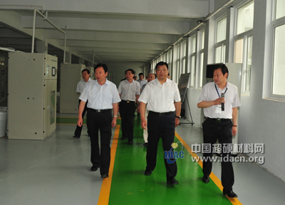 河南省副省长张广智莅临柘城惠丰参观指导工作