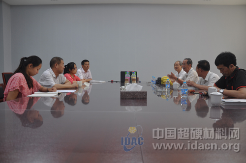 王光祖教授一行到郑钻公司参观