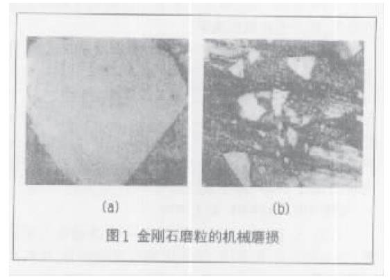 金刚石砂轮的损耗及其合理选择