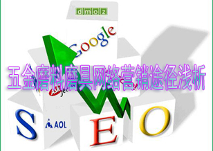 五金磨料磨具行业网络营销途径浅析