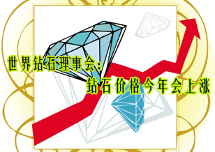 世界钻石理事会：钻石价格今年将上涨