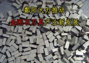 鄱阳大力推动金刚石刀具产业新发展