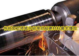 传统加工领域升级带动超硬材料需求增加