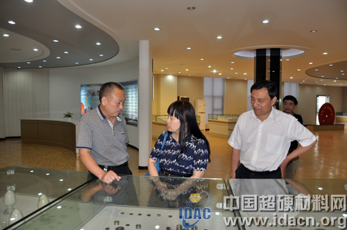 中国超硬材料协会秘书长赵博一行至柘城县调研