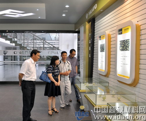 中国超硬材料协会秘书长赵博一行至柘城县调研