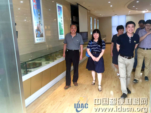 超协秘书长赵博一行至万克集团部工厂参观考察