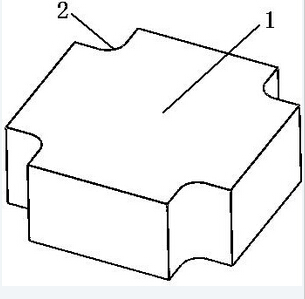 一种用于加工轴承的整体烧结PCBN刀片