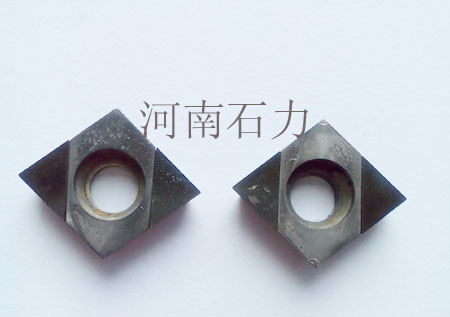 供应河南石力加工铸铁的金刚石刀具焊接PCD镗刀片