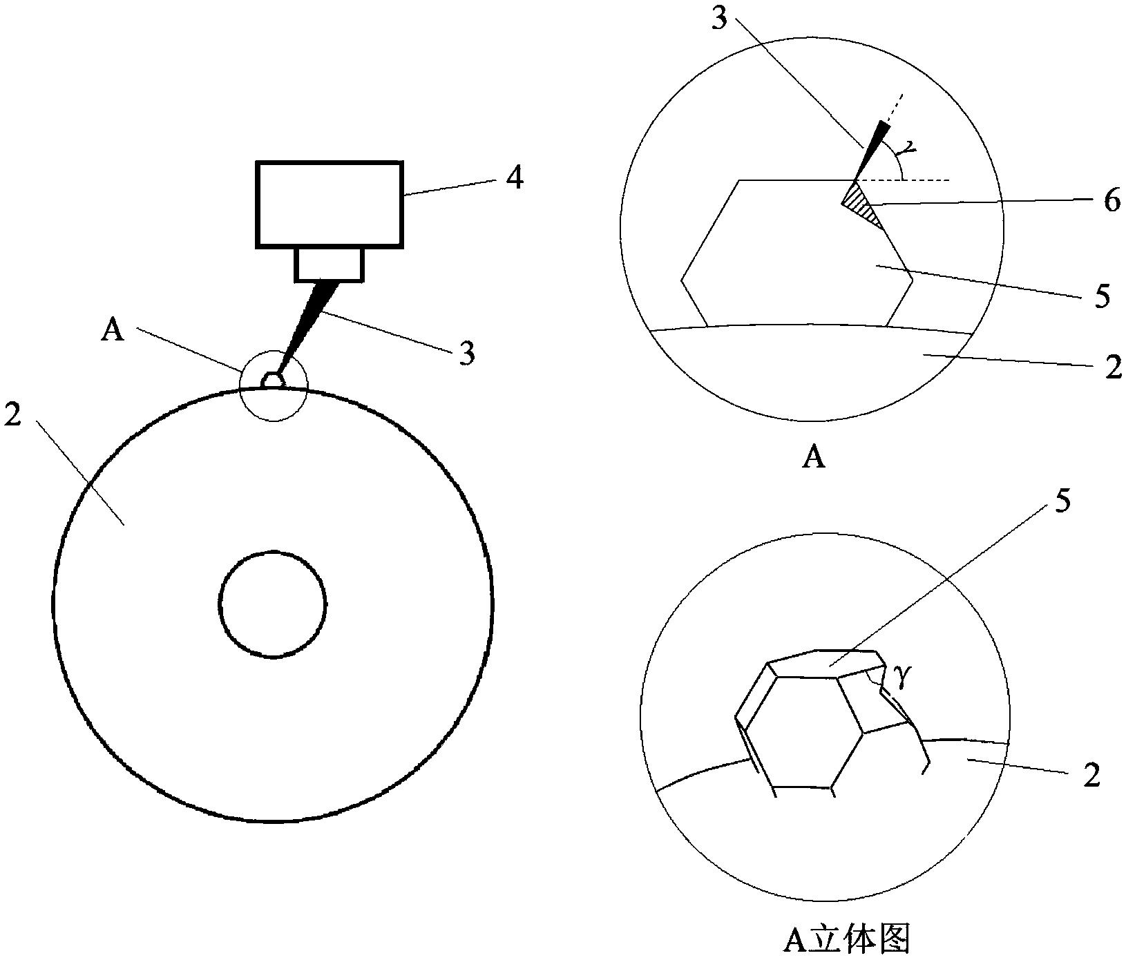 专利：一种基于脉冲激光加工的新型正前角金刚石磨具制造方法