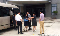 超协秘书长赵博一行至万克集团部工厂参观考察