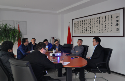 中科院王斌博士一行到华晶公司交流指导