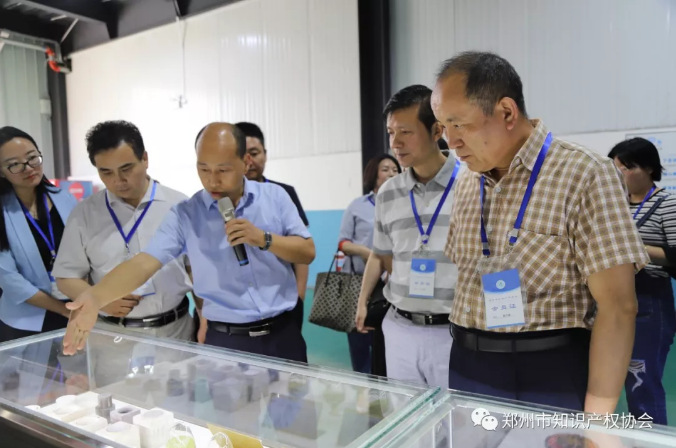 郑州市知识产权协会一行到郑州市新材料产业园区调研超硬材料产业