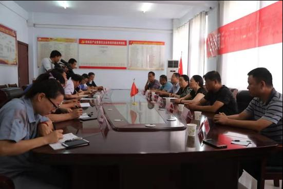 九三学社商丘市委调研柘城金刚石企业高质量发展