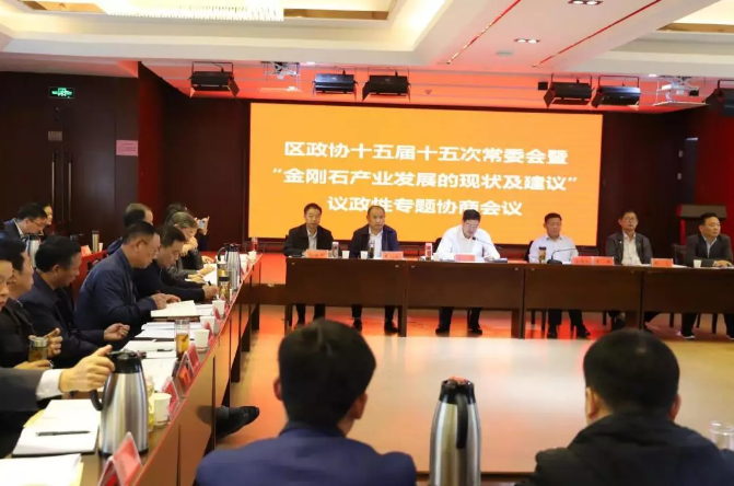 亳州谯城区政协为金刚石产业建诤言出实招