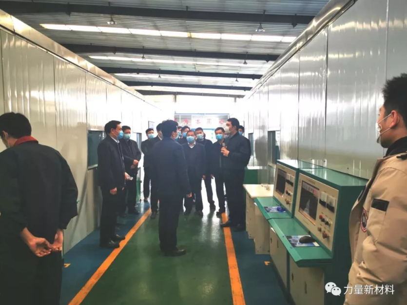 商丘市市长张建慧、市委书记王占营先后到访力量钻石督导和调研新冠疫情防控和复产复工情况 