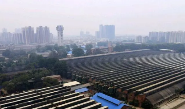 第二砂轮厂：东德援建，投资1.5亿，厂房国内罕见