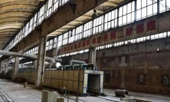 第二砂轮厂：东德援建，投资1.5亿，厂房国内罕见