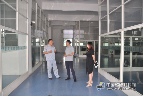 中国超硬材料网一行赴柘城走访调研（一）