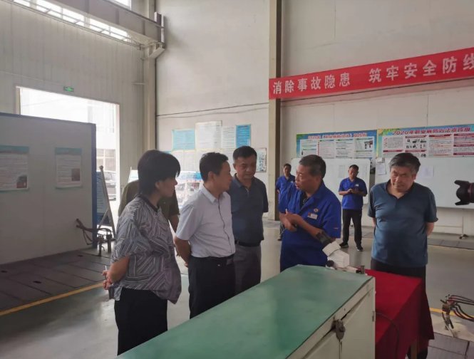 河南省科技厅副厅长陈志强到中南钻石调研企业科技创新工作