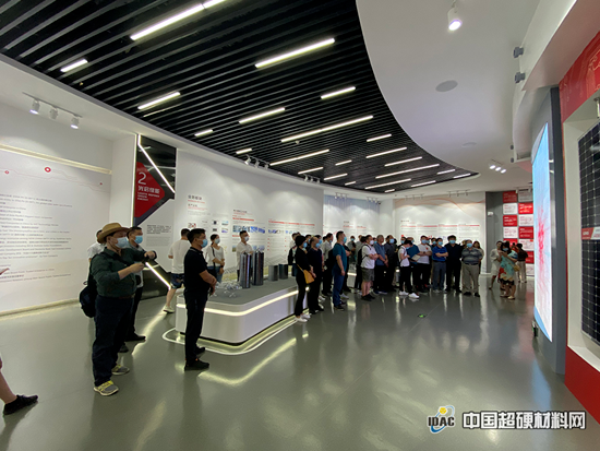 超硬材料分会常务理事会议一行参观考察银川隆基、隆基乐叶
