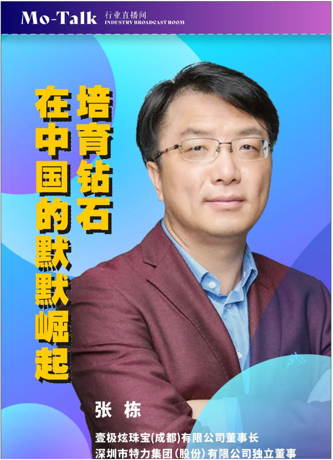 【直播预告】张栋：培育钻石在中国的默默崛起
