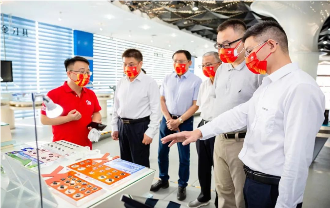 机床协会毛予锋一行参观调研株钻公司