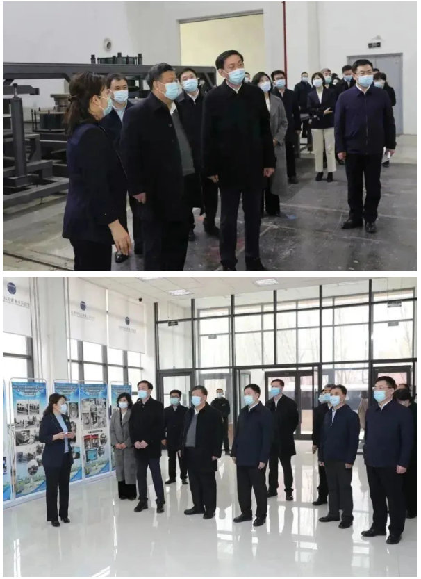 张志军同志看望慰问超硬材料国家重点实验室刘冰冰教授