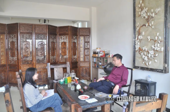 中国超硬材料网一行走访焦作天宝桓祥