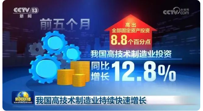 我国高技术制造业持续快速增长