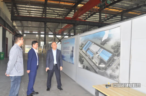 中国超硬材料网总经理石超一行走访河南凯纳精密