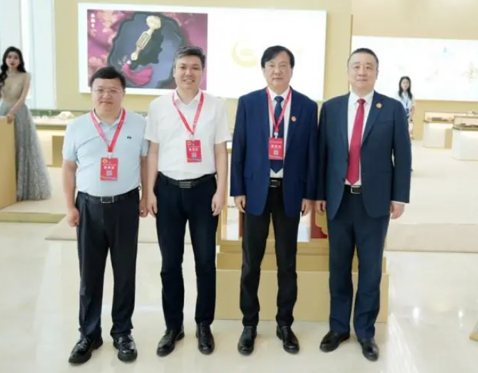 中国黄金亮相2024廊坊国际经济贸易洽谈会