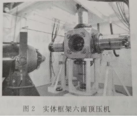 【每日科普】国外六面顶压机的主要结构——实体框架六面顶结构