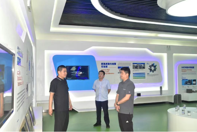 中国超硬材料网总经理石超一行走访中机新材料研究院