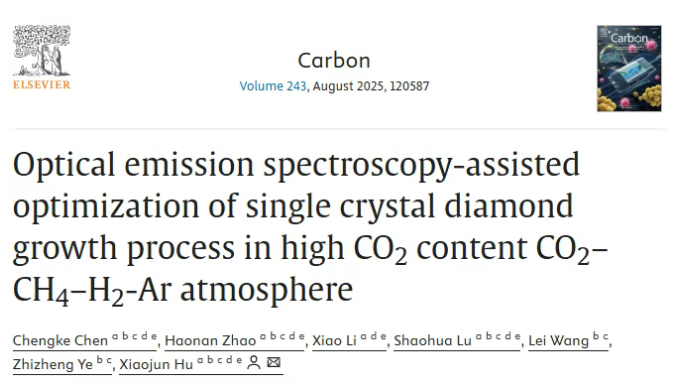 新突破！CO₂点石成钻